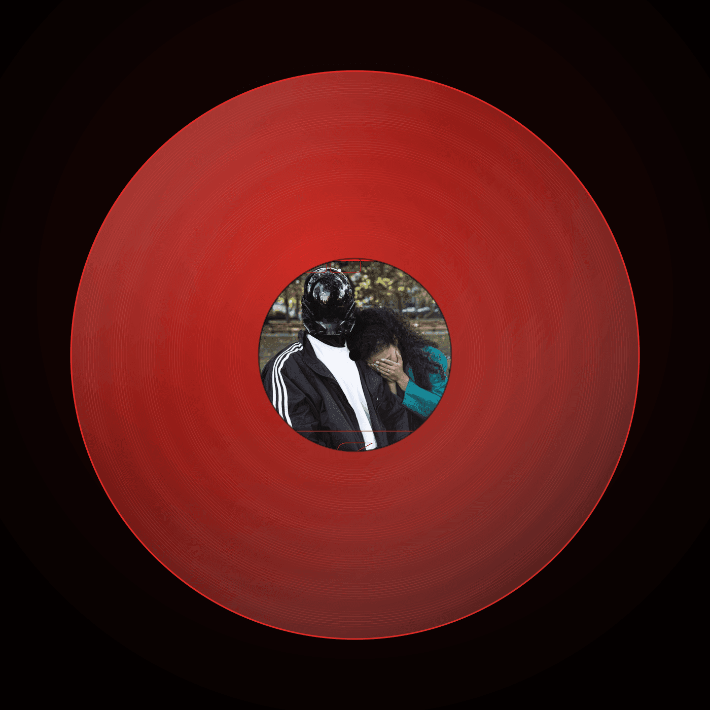 Robots Will Cry on red translucent 12-inch vinyl